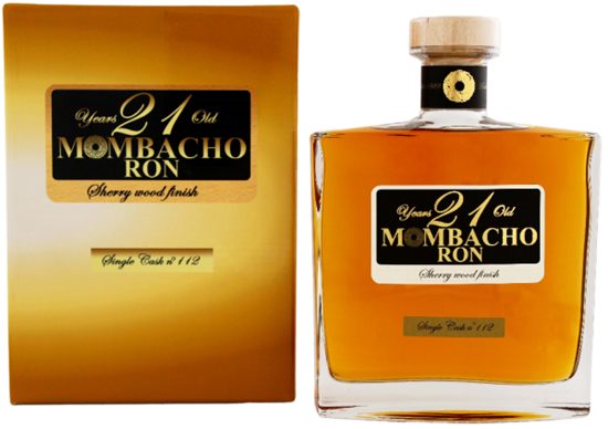 Image sur Mombacho 21 Years Sherry Wood Finish 43° 0.7L